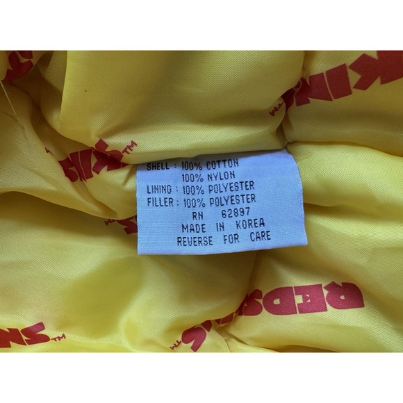 Vintage Washington Redskins NFL Fat Goose Puffer Coat Jacket Size Large - Picture 14 of 14